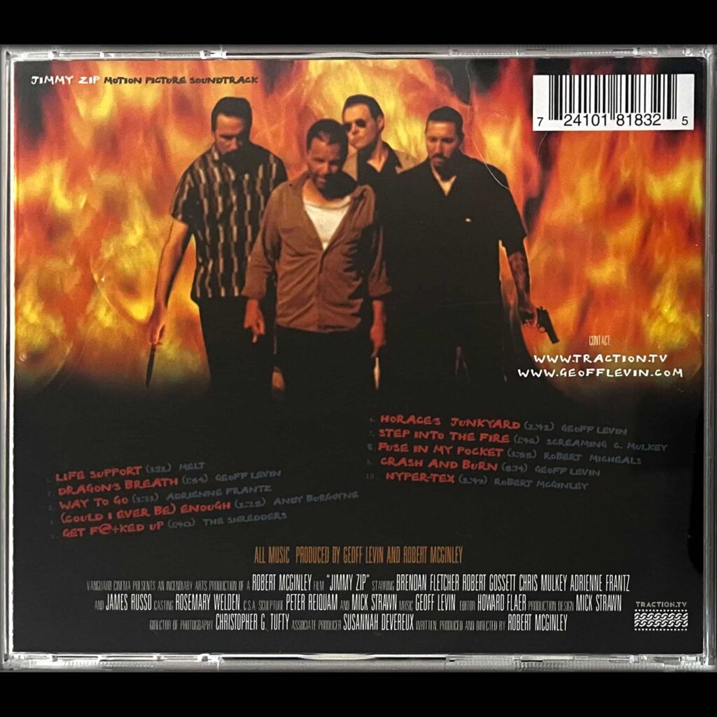 Jimmy Zip RELOADED Collectors Edition DVD with Original Soundtrack CD